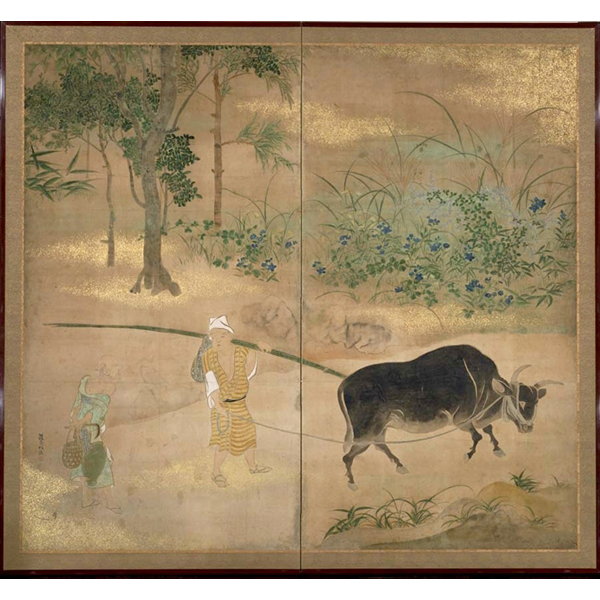 No.20　Peasants with an Ox